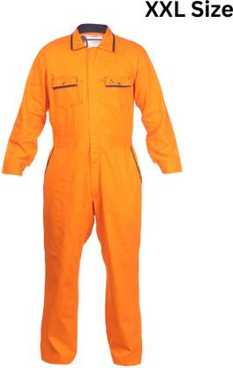 Karam PW2102(XXL) Protective Regular Cotton Coverall Workwear Use in General Working Safety Jacket