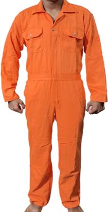 fella bella Workwear Men's Cotton Industrial Coverall Boiler Suit (XL) Safety Jacket