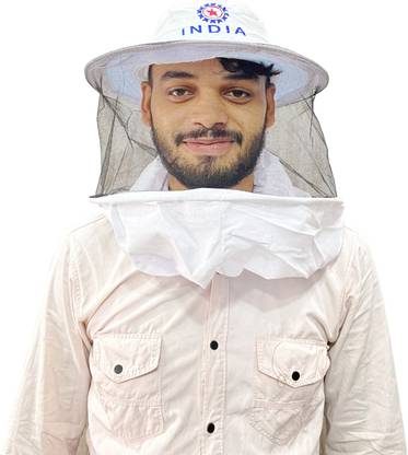 Super Bee Bee veil-white Safety Jacket