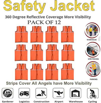 Elecant AF-Safety Jacket-Orange Safety Jacket