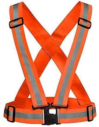 Netigems ORANGE SAFETY BELT Safety Jacket