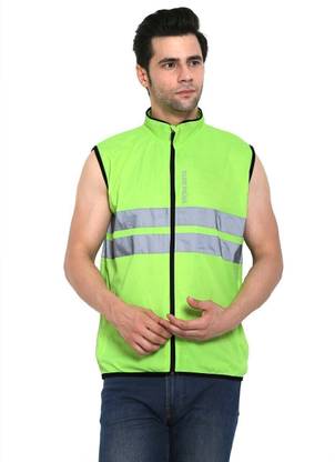 BlueFicus Green Jacket Safety Jacket