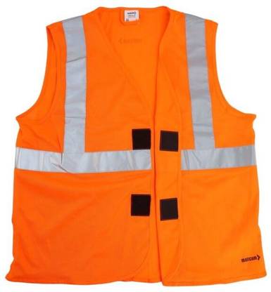 Mallcom PROCLO 11 Reflective Lightweight Hi-Vis Jacket (2 inch) Safety Jacket (Orange) Safety Jacket