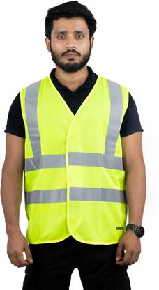 Mallcom PROCLO 41 Reflective Lightweight Hi-Vis Jacket (2 inch) Safety Jacket (Green) Safety Jacket