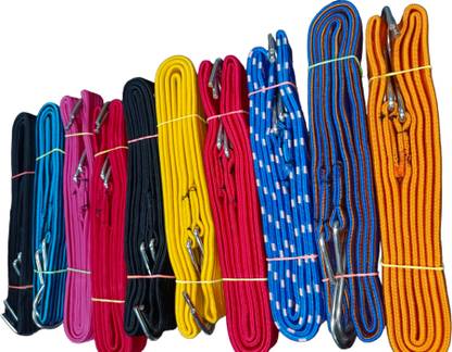 WON Multipurpose Strong Flexible Bike Rope with havy Hook(Length:2m,Diam:10mm 10 pic 2 m Towing Cable