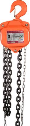 POWERFOX 5 TON CHAIN PULLEY BLOCKS Cable Lock