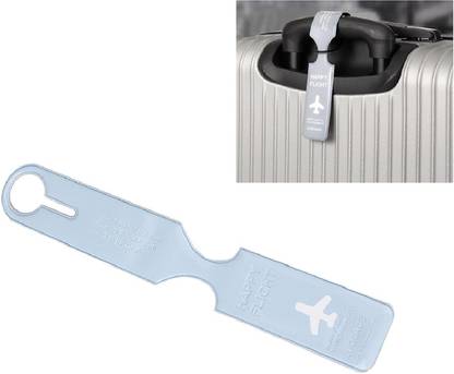 TAPAHPRIYAY Silicone Luggage Tags with Name Card Luggage Tag