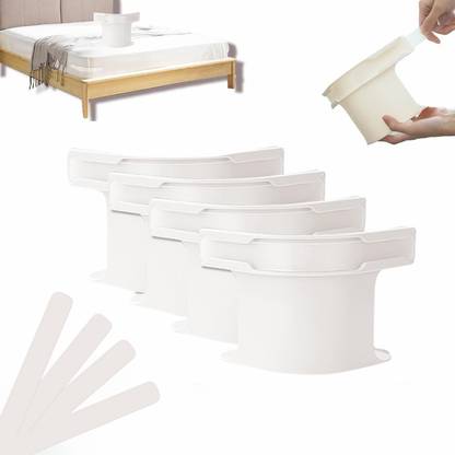 DOKMOE 4pc Bed Sheet Holder, Lock Sheet Holders Set, Safe Mattress Straps for All Sheet Safety Lock