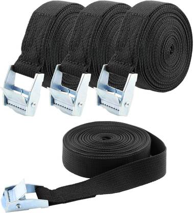 MS ENTERPRISE Cam Buckle Tie Down Straps Heavy Duty Lashing Straps Luggage Strap