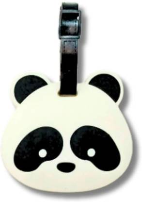 little Things Cute Luggage tags - Airplane - Black Luggage Tag