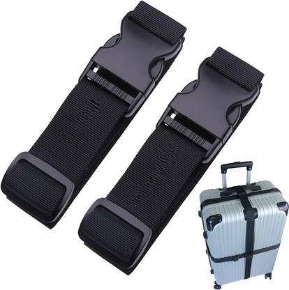 GOPINATH AUTOLINK 9.5ft x 1.5" Tie Down Straps, Heavy Duty Adjustable Bag Strap-2pcs Luggage Strap