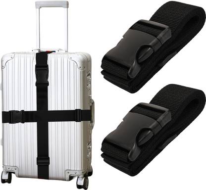 Kraptick Luggage Strap for Easy Identification, Multi-Functional Heavy Duty Suitcase Luggage Strap