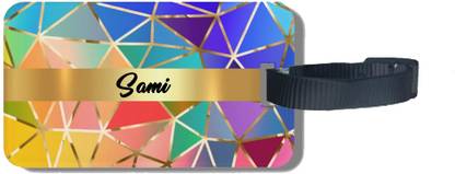 Midas Craft Sami Crafted Colorful Travel Tag 06 Luggage Tag