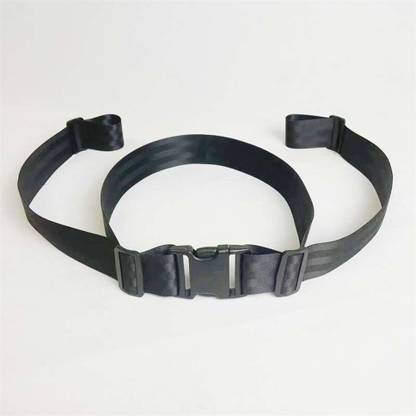 Basri BABY SAFETY BELT, SECURE YOUR LITTLE ONE EVERYWHERE 1.5"X1.7MTR BLACK 1 PACK Safety Lock