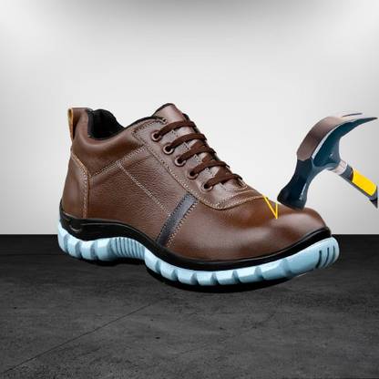 RAYH Steel Toe Genuine Leather Safety Shoe