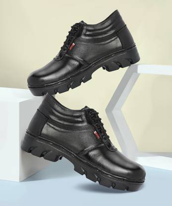 Dolfeen Steel Toe Genuine Leather Safety Shoe