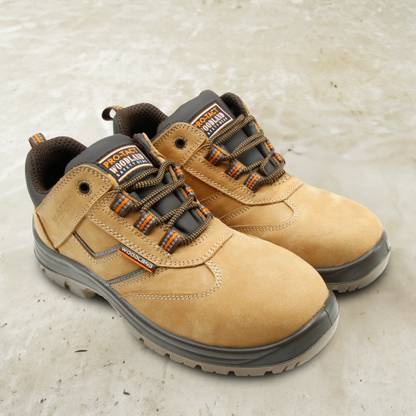 WOODLAND Composite Toe Nubuck Leather Safety Shoe