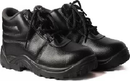 buffer Steel Toe Leather Safety Shoe