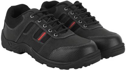 foot trends Steel Toe Synthetic Leather Safety Shoe