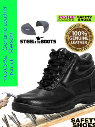 UNITED COOPER Steel Toe Leather Safety Shoe