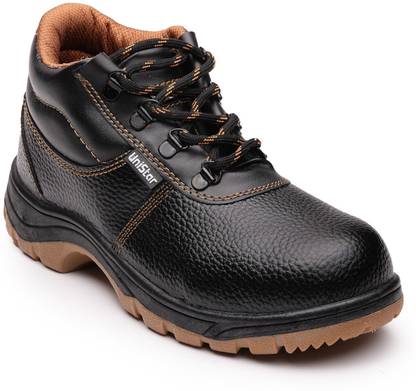 Unistar Steel Toe Synthetic Leather, Fabric Safety Shoe