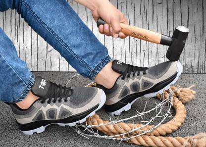 TOR Shoes Steel Toe Mesh Safety Shoe
