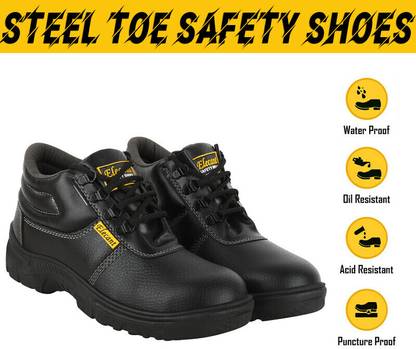Elecant Steel Toe PVC Safety Shoe