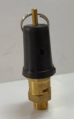 pneumatic solution Brass Safety valve size ¼" BSP Std with Key Ring Safety Shower