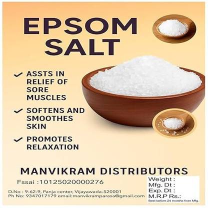 Manvikram Epsom Bath Salt - 500G Horse Salt Lick