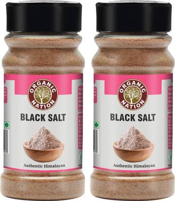 Organic Nation Black Salt | Kala Namak | Natural Digestive Salt | Rich in Minerals Black Salt