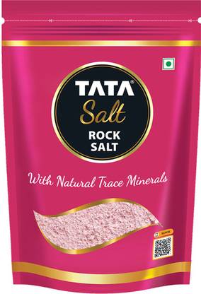 Tata Salt Rock Pink Salt, With Natural Trace Minerals, Premium Rock Salt