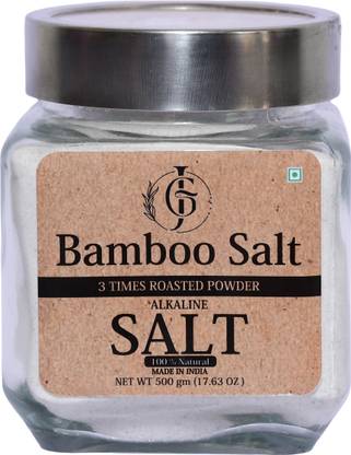 G & J Bamboo Salt 3X(times) Roasted, Rich in Minerals, Anti-Oxidant, Anti-Inflammatory Sea Salt