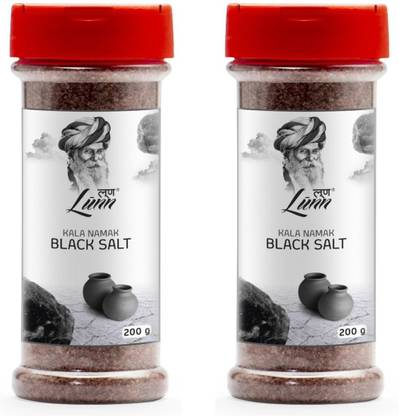 Lunn Black Salt - Fine Grain |Sprinkler | Black Salt