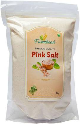 Farmbean Himalayan Pink Salt, 1 kg -for Weight Loss & Healthy Cooking Rock Salt