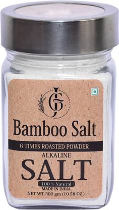 G & J Bamboo Salt 6X(times) Roasted, Rich in Minerals, Anti-Oxidant, Anti-Inflammatory Sea Salt