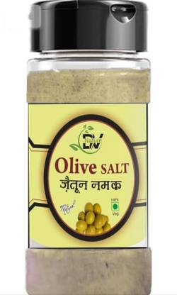 DV Nature Olive Salt-100Gm | Namak Zaitoon | Jaitun Namak | Zaitun Namak Helps digestion Special Purity Salt