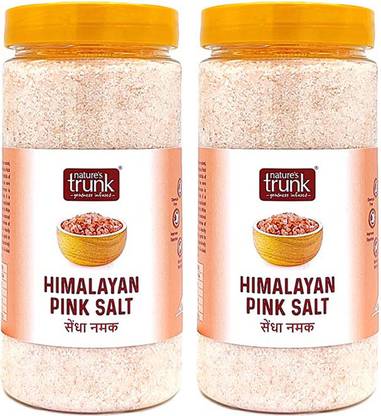 Nature's Trunk Himalayan Pink Salt | Sendha Namak / Saindhava Lavanam 1Kg Himalayan Pink Salt
