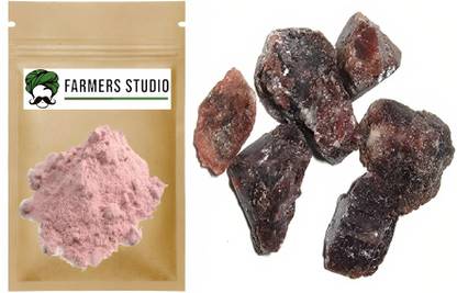 FARMERS STUDIO Farmers Studio Natural Black Salt Powder | Kala Namak | Sanchal Namak Black Salt