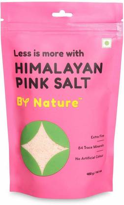 By Nature Himalayan Pink Salt, 400g Himalayan Pink Salt