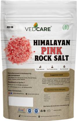 Vedcare Himalayan Pink Rock Salt Powder, For Healthy Cooking & Weight Loss Himalayan Pink Salt