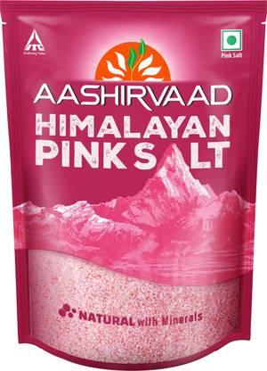 AASHIRVAAD Himalayan Pink Salt (Gulabi Sendha Namak) Himalayan Pink Salt