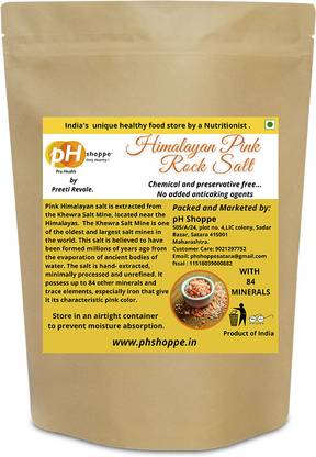 pH Shoppe Himalayn Pink Rock salt Himalayan Pink Salt