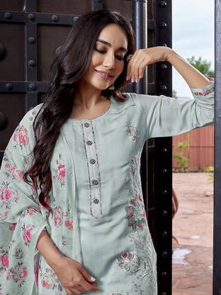 Divastri Women Kurta Pant Dupatta Set