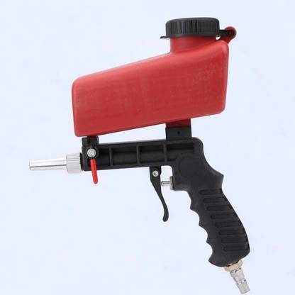 NTH Sand blasting Gun Sand Blaster Ergonomic Design for Atomization Old Part Renovat Gravity Fed Sand Blaster