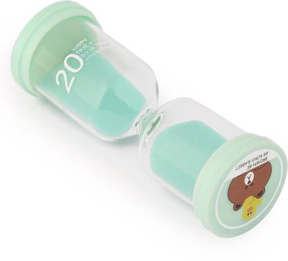 Shrey Shiv Collections 20 Min Plastic & Glass Sand Timer Sand Clock