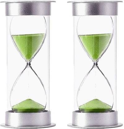 Rhobos Buy 1 Get 1 30-Minute Sand Timer – Durable Hourglass Timer for Kids, Teachers Sand Clock