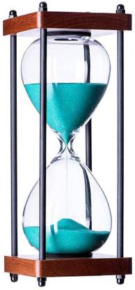 Bogenlite 30 Minute Sand Timer, Colorful Gift Package Sand Clock, Green Sand Clock