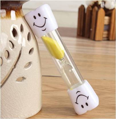 MAHAVEER STORE Smiley Sand Timer for Kids Toothbrush,Games,Cooking Countdown Calculation Sand Clock
