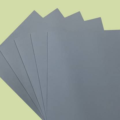 Color Zebra Water Proof SAND PAPER Grit Size 3000 .Pack of 05 Sheets of Latex Silicon Carbide Sandpaper