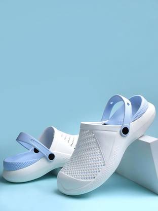 DUNKASTON Men White Clogs